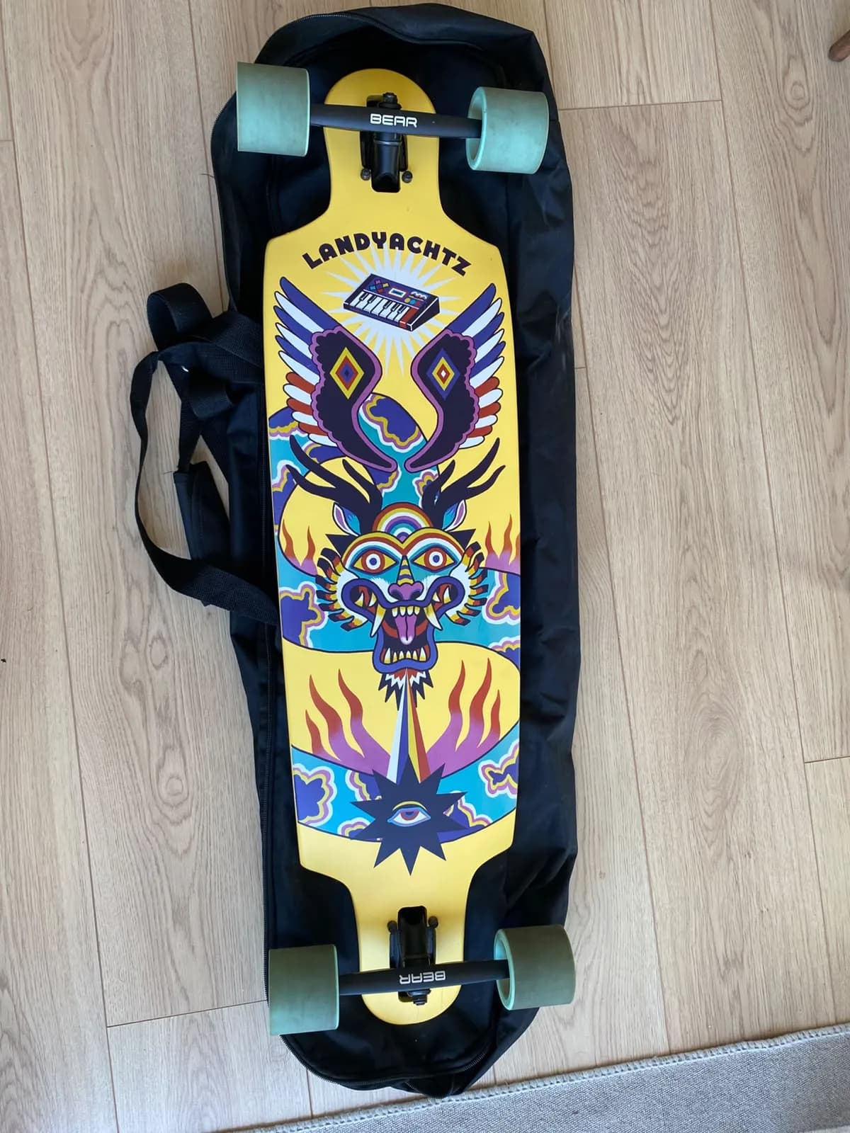 Landyachtz Drop Cat Journey Complete 38.6'' Longboard Kaykay